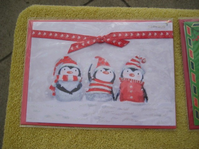 Lot of 6 PAPYRUS Christmas Holiday Cards new sealed # B