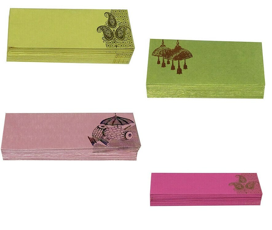 Designer Money Cash Envelope Cash Gift Made with Heavy Card Paper Sheet- 175 Pcs