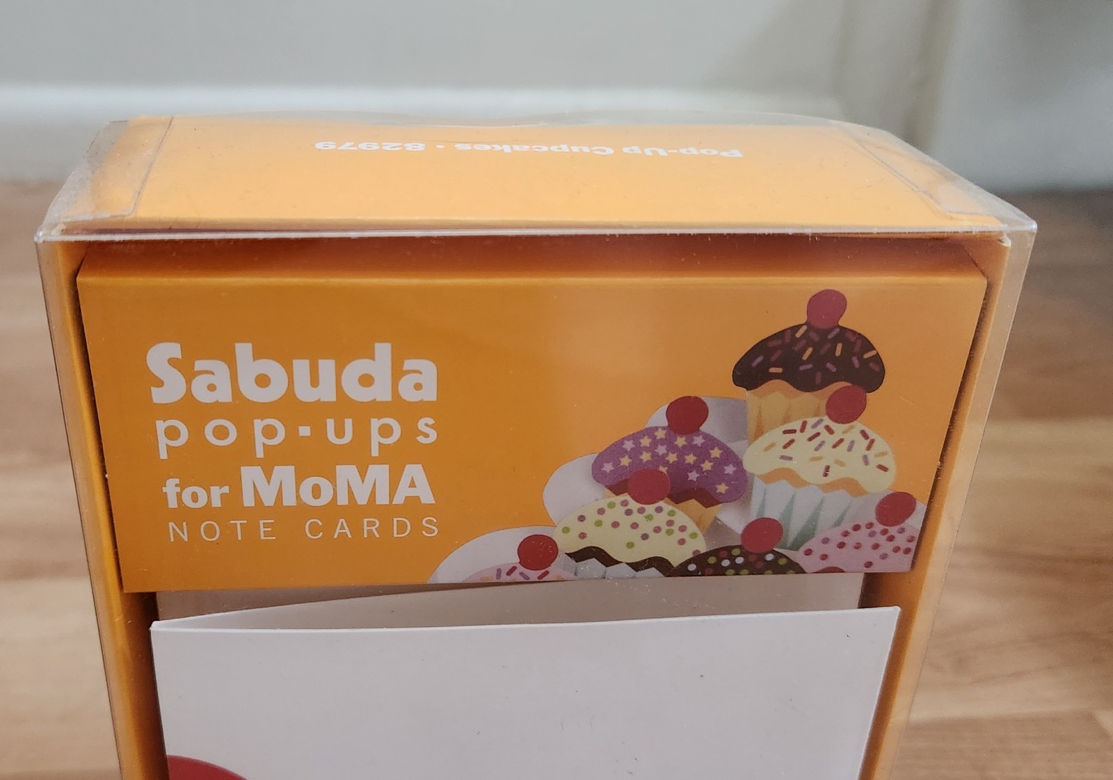 Robert Sabuda. CUPCAKES Pop up Note Cards 6 Cards/Envelopes for MoMa NEW in box.