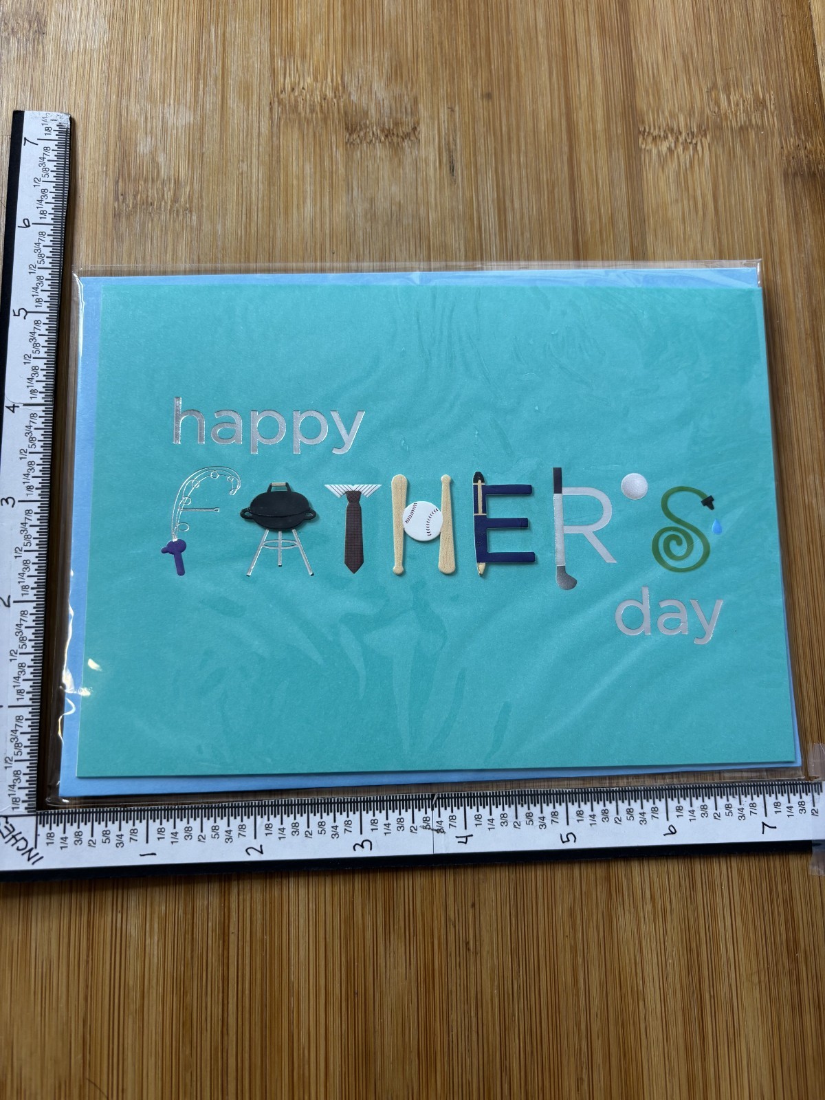 Papyrus Greeting Card Premium Fathers Day Father’s Dad Grill baseball golf Pen