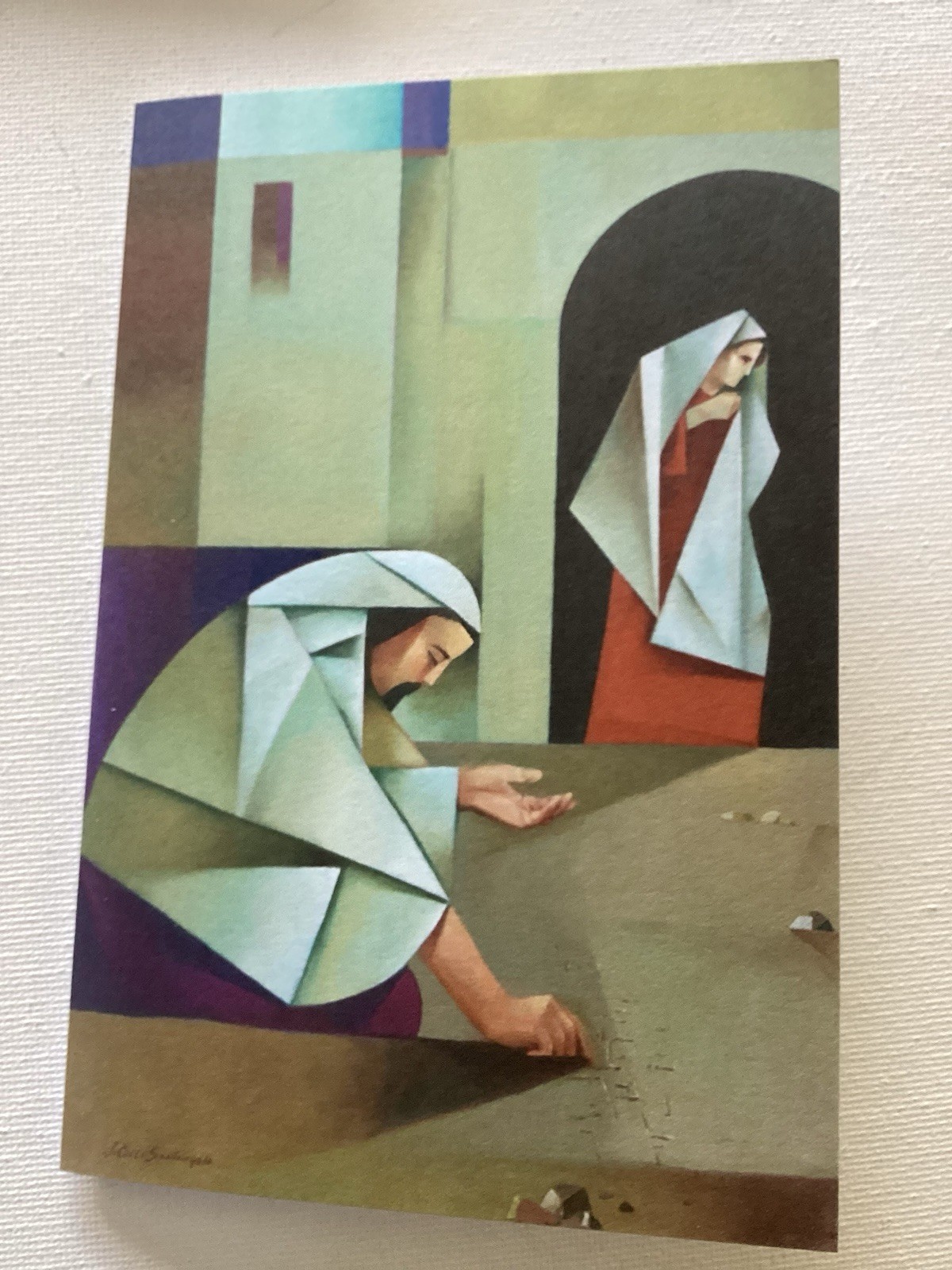 Jorge Cocco 4X6 Blank Christian Greeting Card BYU Leadership Council “Judge”