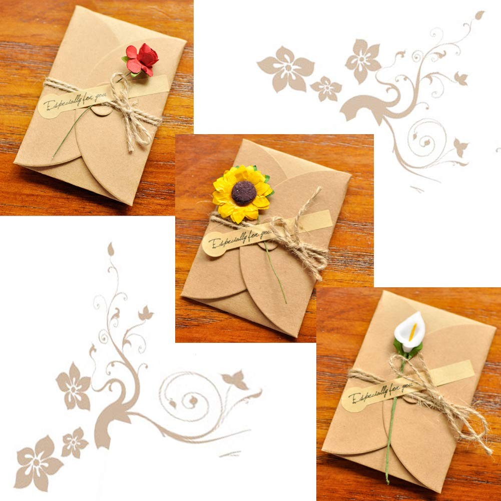 AECIH Thank You Cards – 50 Pack All Occasion Greeting Cards, Birthday Invitat…