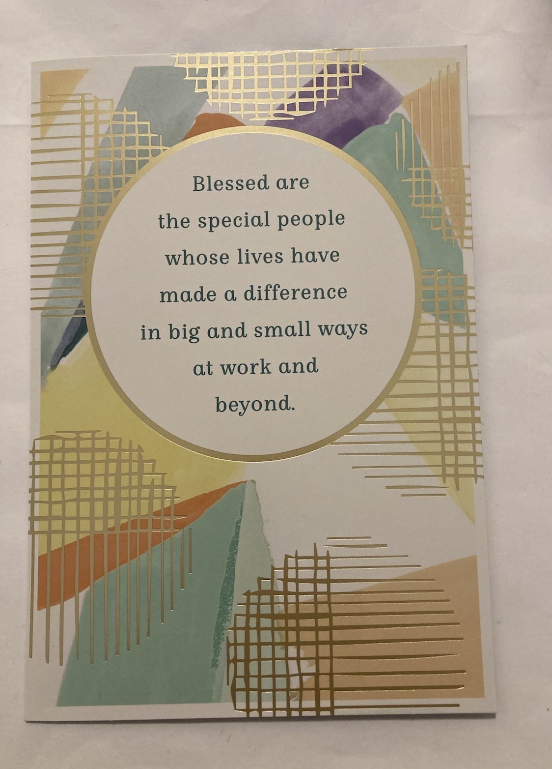 Hallmark Religious RETIREMENT Greeting Card, God Bless You, Congratulations +✉