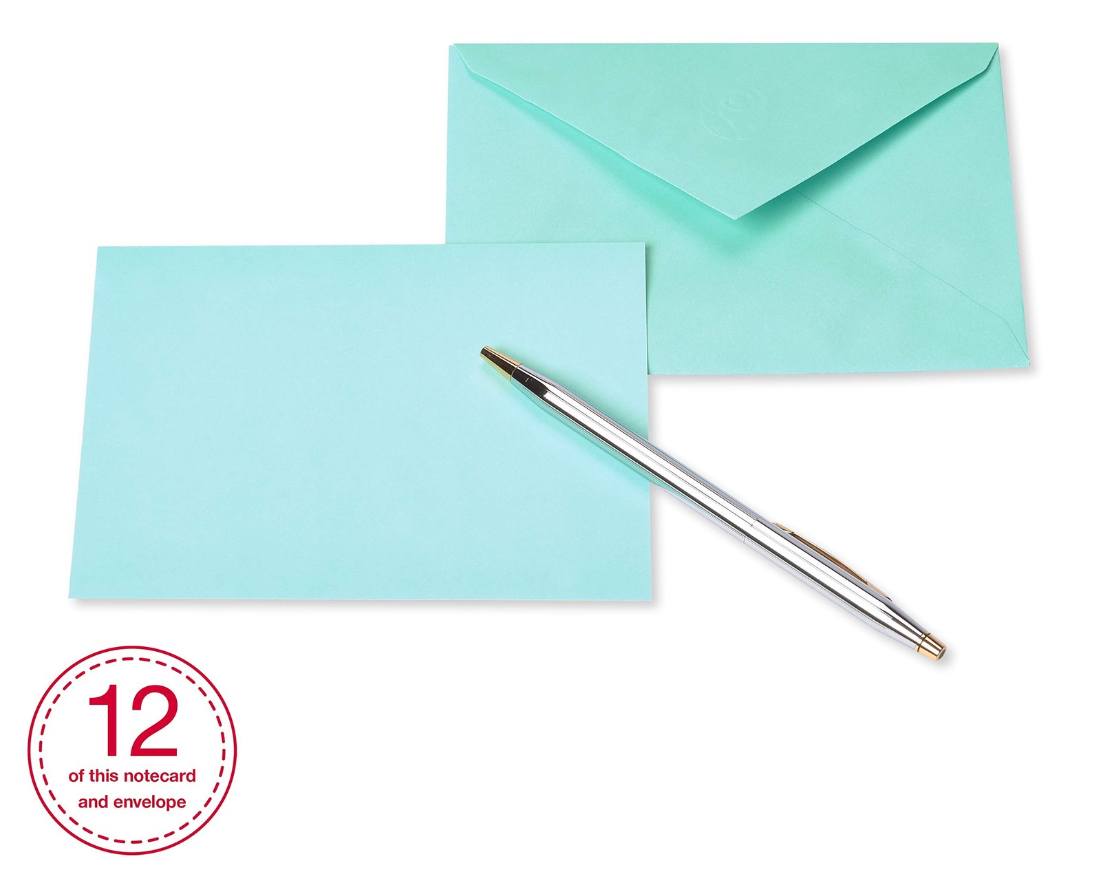 Single Panel Blank Cards Bulk with Envelopes, Pastel Colors 100-Count