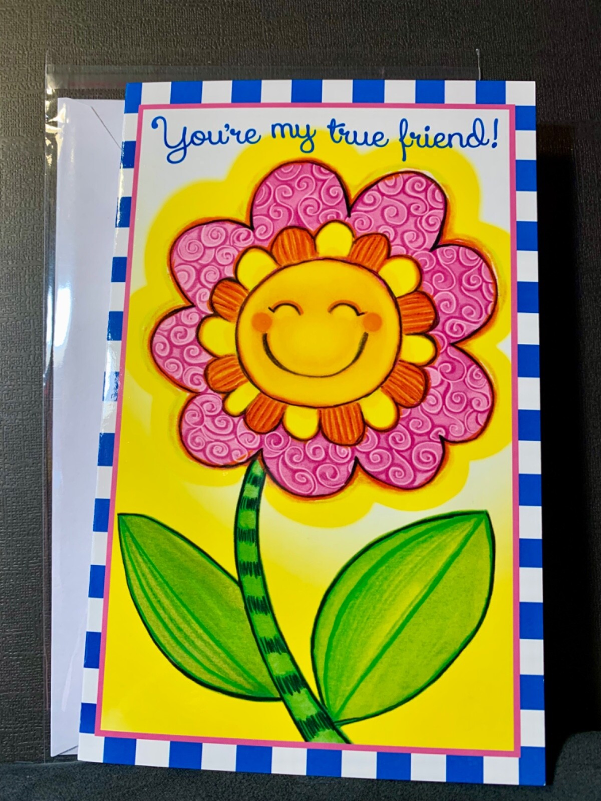 Thinking of You! Encouragement Greeting Card You’re My True Friend