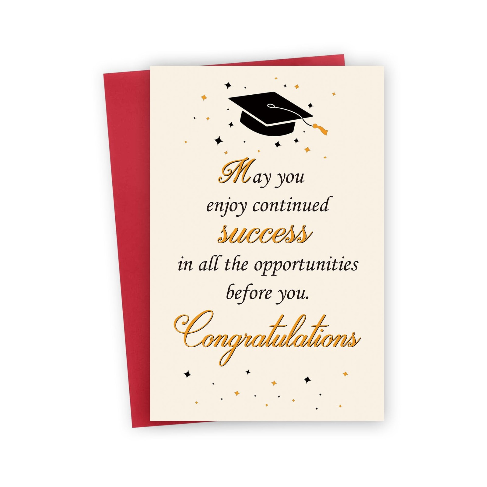Graduation Card for High School, College and University, Congratulations Grad…