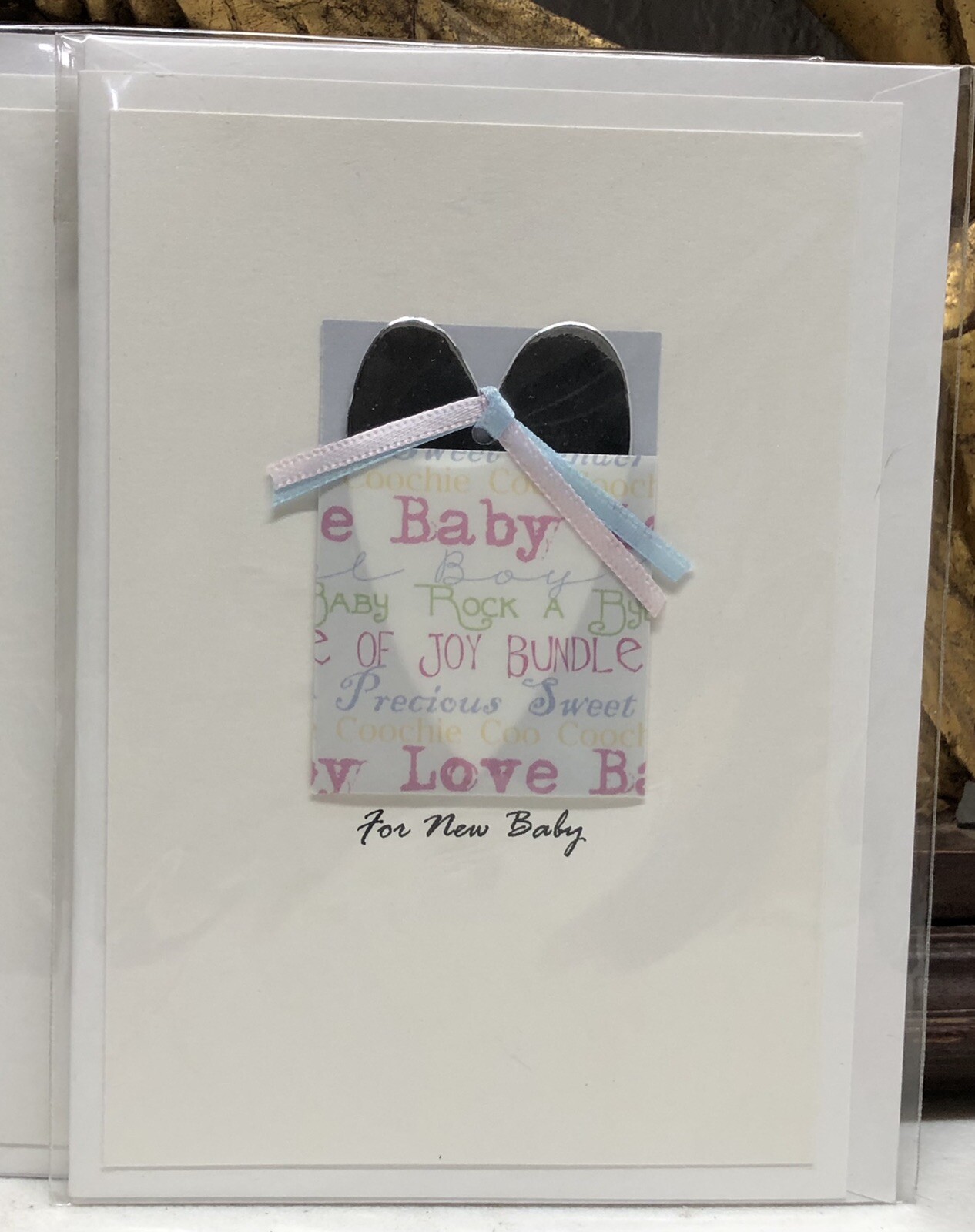 Lot of 2 For New Baby Hand Made Greeting from By Design Studios