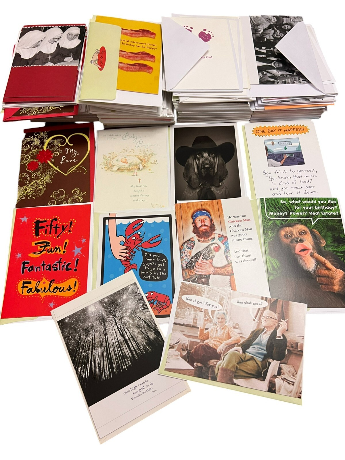 Assorted Greeting Cards with Envelopes – You Choose at the Drop Down