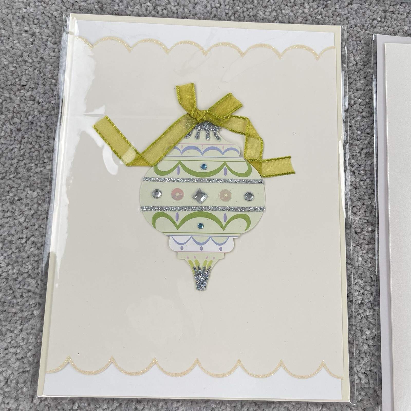 Burgoyne Christmas Cards Lot 8 Handmade 3D New in Wrap Matching Envelopes