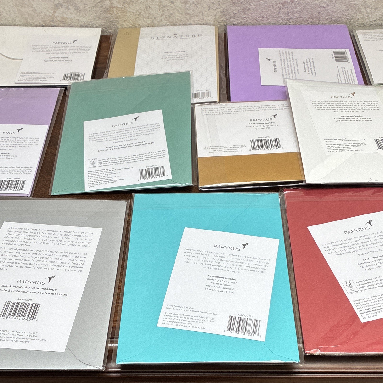 Greetings Cards Postcards Envelopes Mixed Lot for Correspondence or Crafting