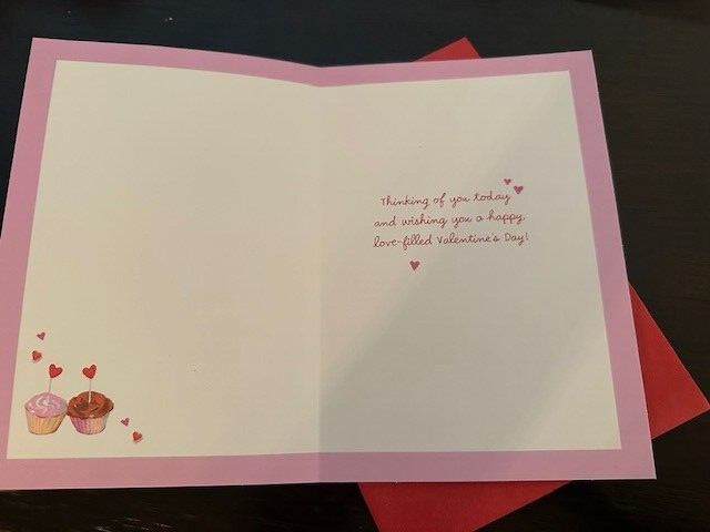 What you Mean to me Valentine Hallmark Happy Valentine’s Day Card TXC57