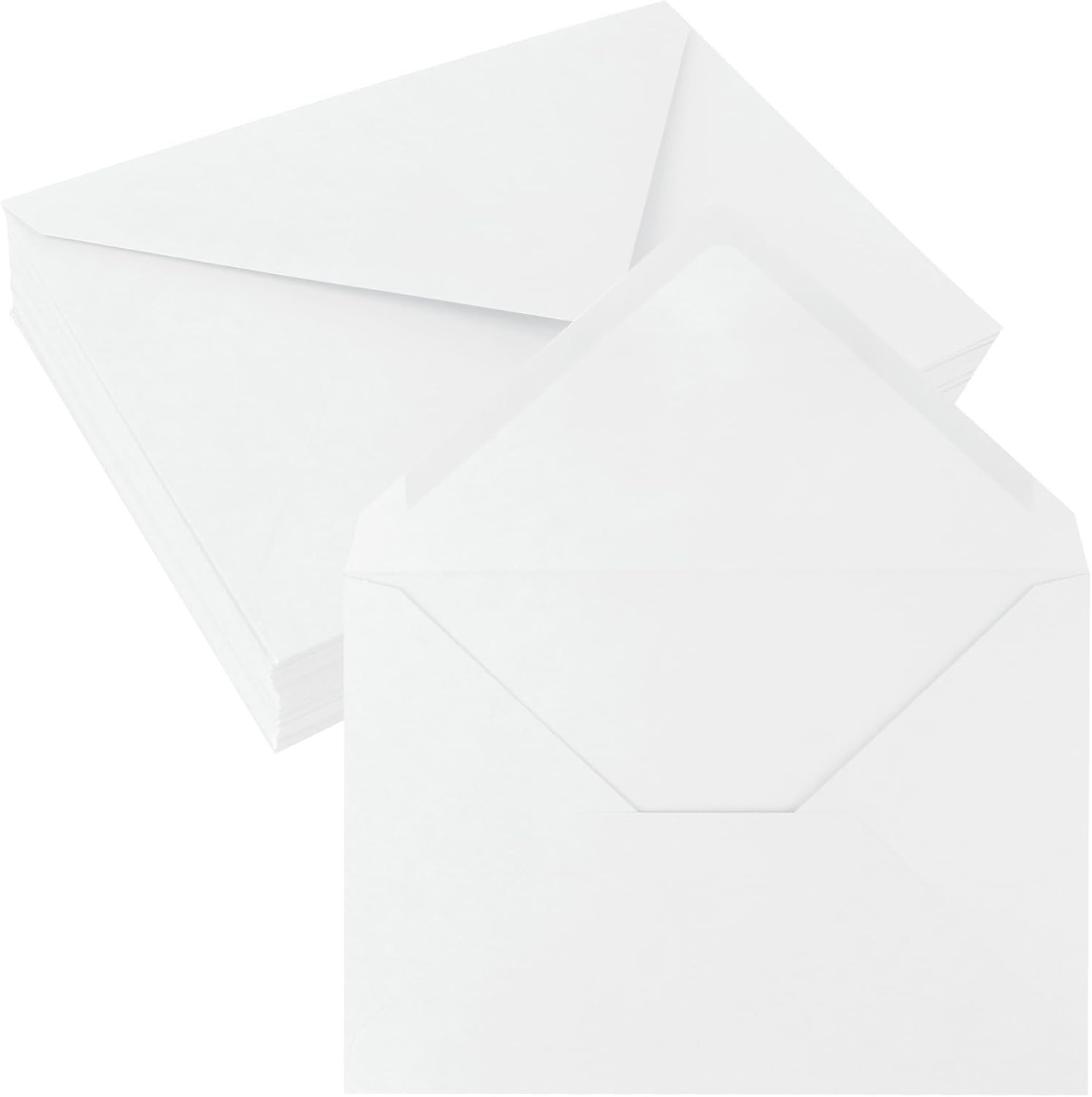 Secure 50 Pack 4×6 Self-Sealing Envelopes for Weddings and Special Occasions