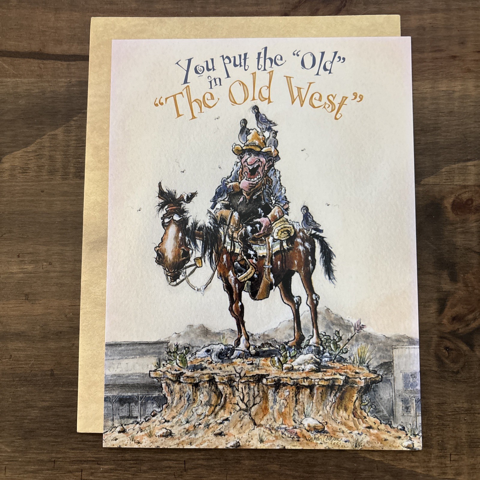 Leanin’ Tree BIRTHDAY Greeting Card “Historical Or Hysterical?”