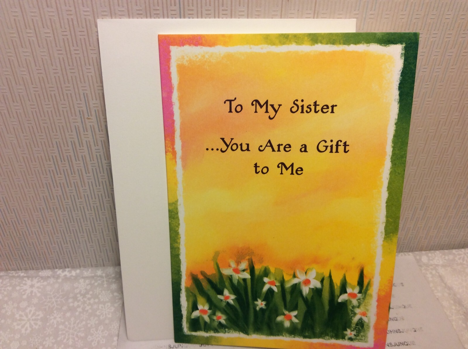 BLUE MOUNTAIN ARTS SISTER GREETING CARDS New w/Envelope “You are a Gift to me”