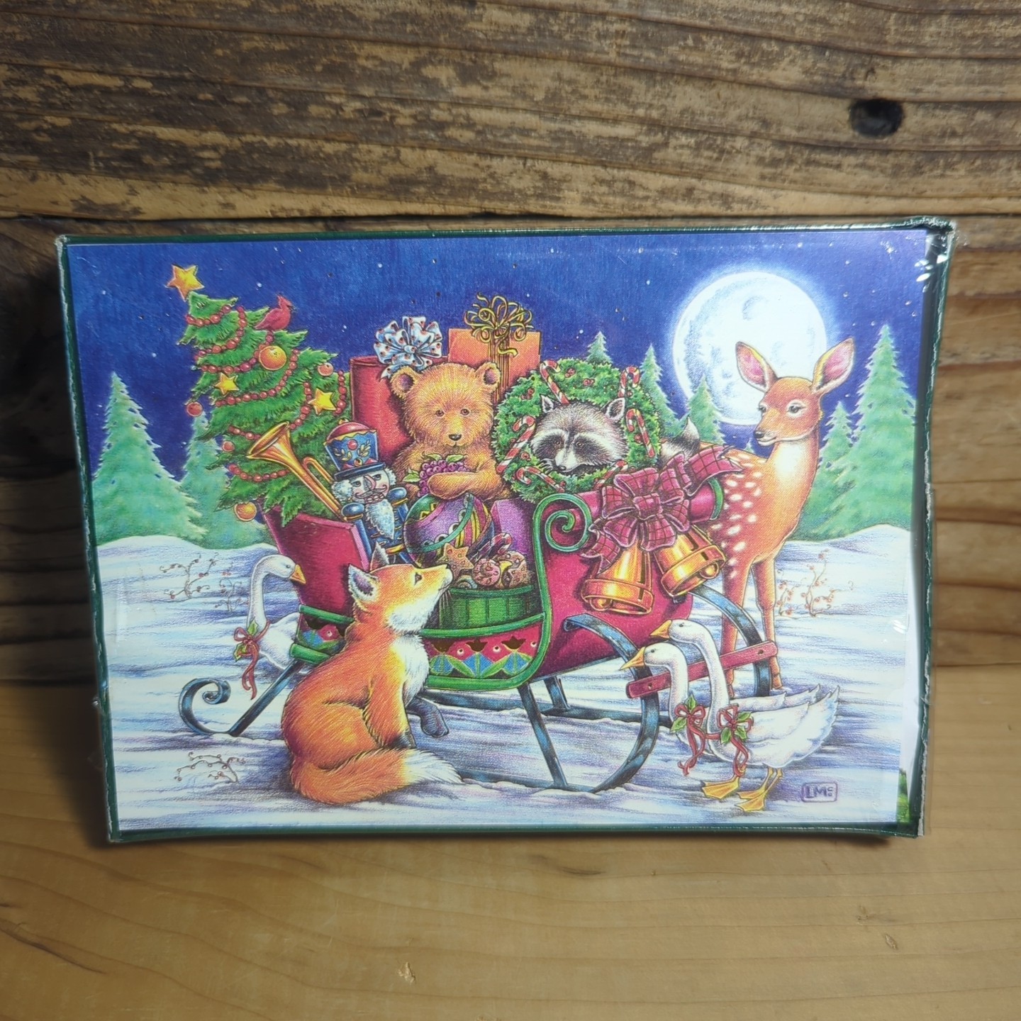 NOS Burgoyne Christmas Cards 20 Count w Envelopes Holiday Season