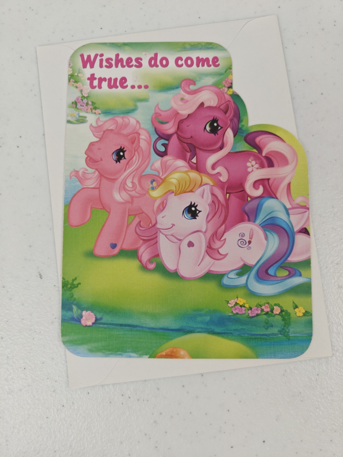 My Little Pony HAPPY BIRTHDAY Card FOR GIRL, Wishes Do Come True by Kid Squad +✉
