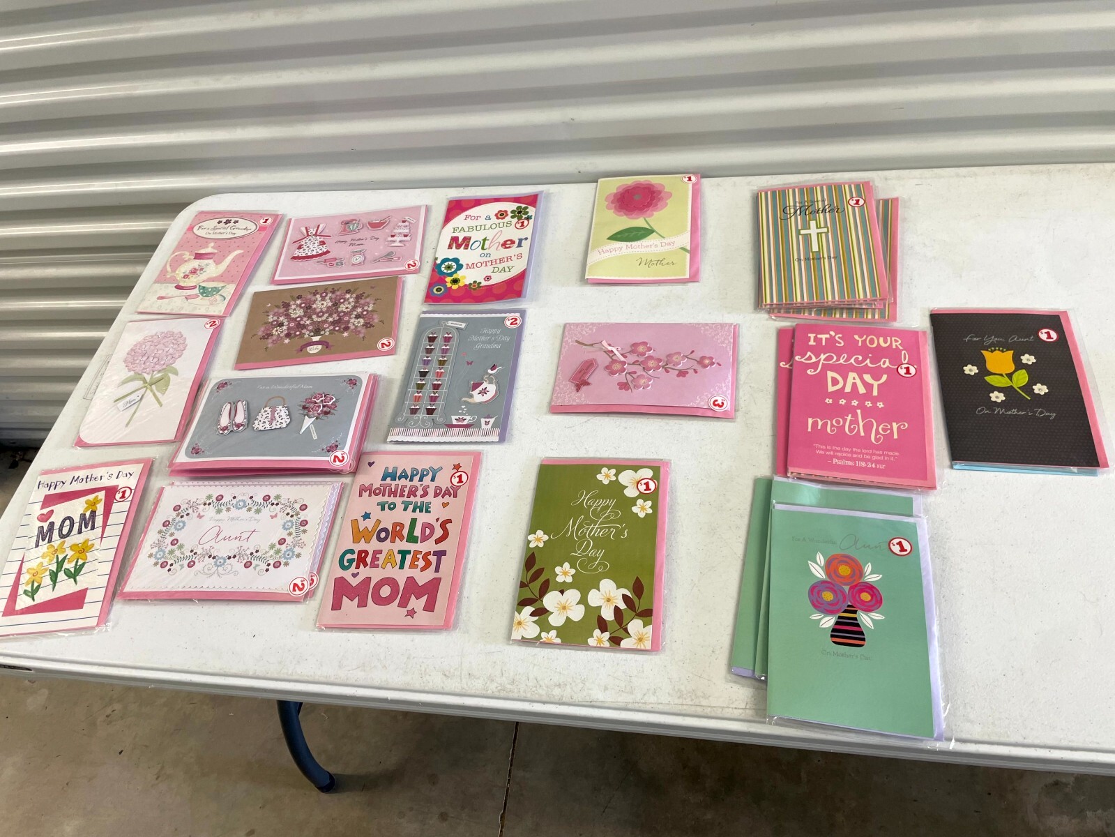 Happy Mother’s Day Greeting Cards Multicolor Assorted Designs – Lot