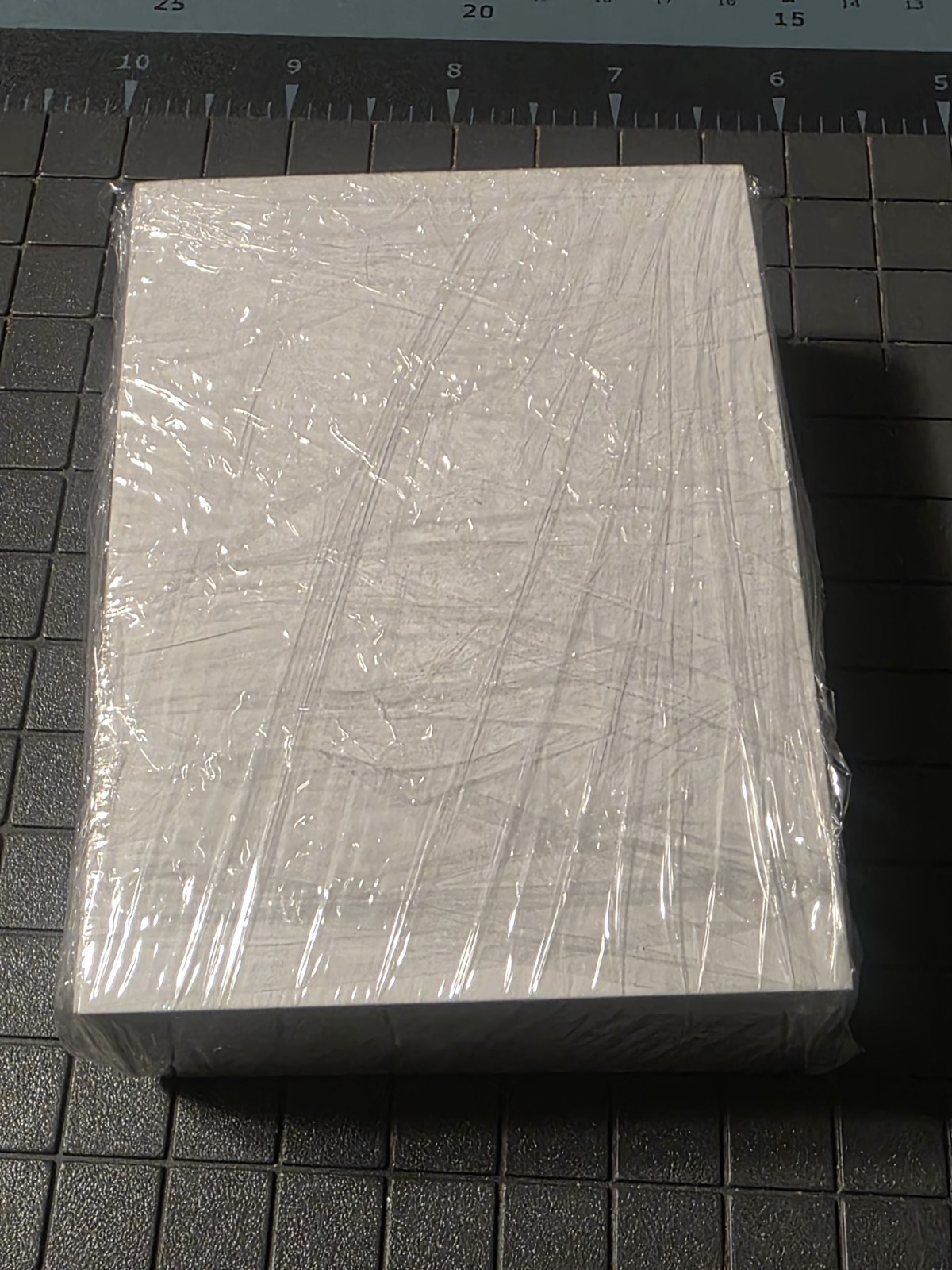 Blank White Inventory Cards 3″x4″ (100 Pieces) Thin White Cardboard Sheet Stock