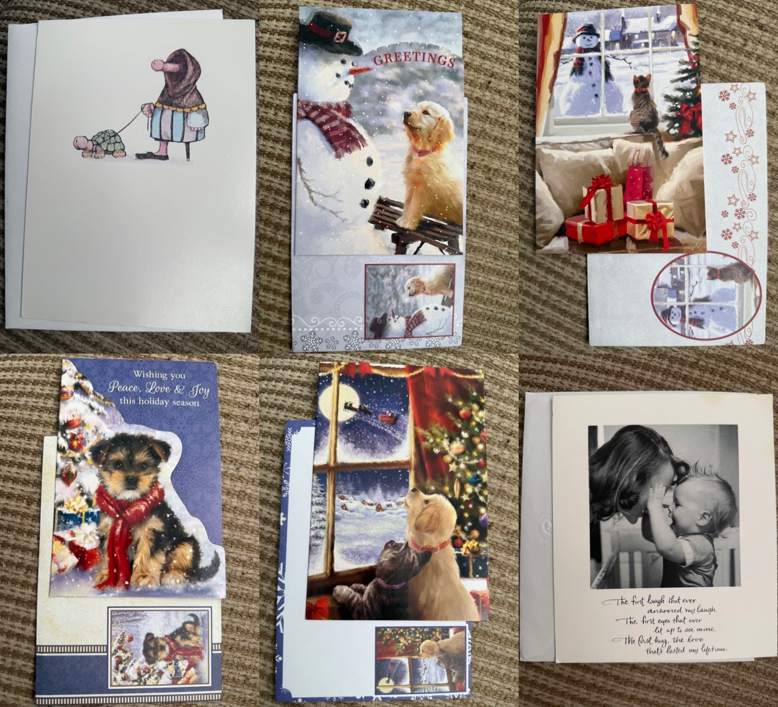 LOT 71 Greeting Cards w Envelopes Upscale Funny Cards All Occasion Music Photo