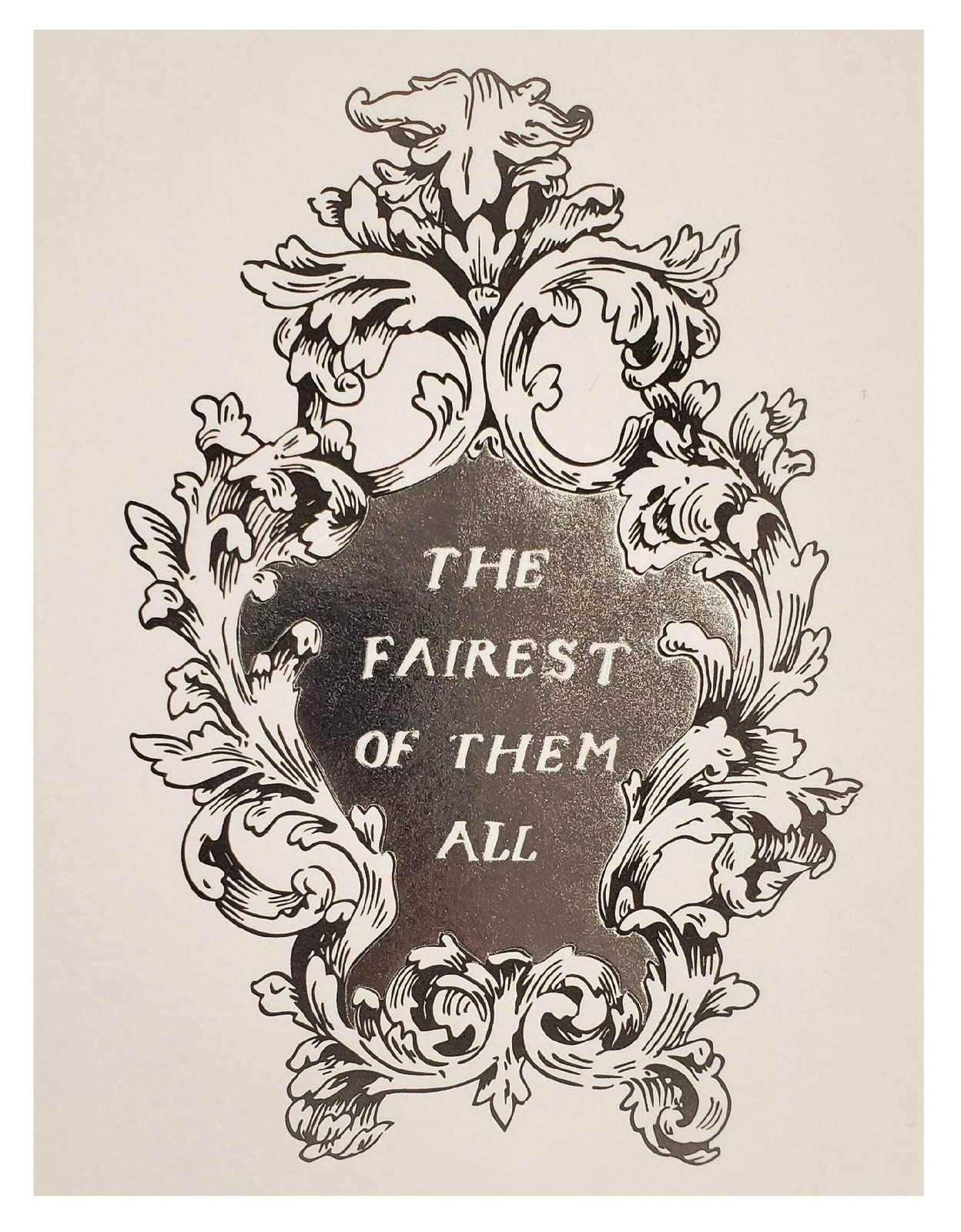 Romantic Greeting Card – The Fairest of Them All