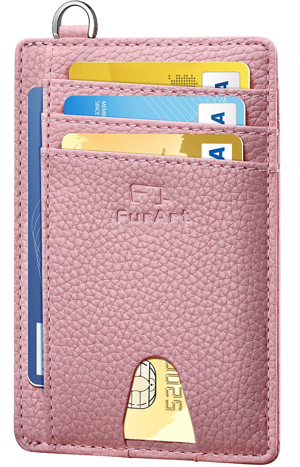 Slim Minimalist Wallet, Front Pocket Wallets, RFID Blocking, Credit Card Hold…