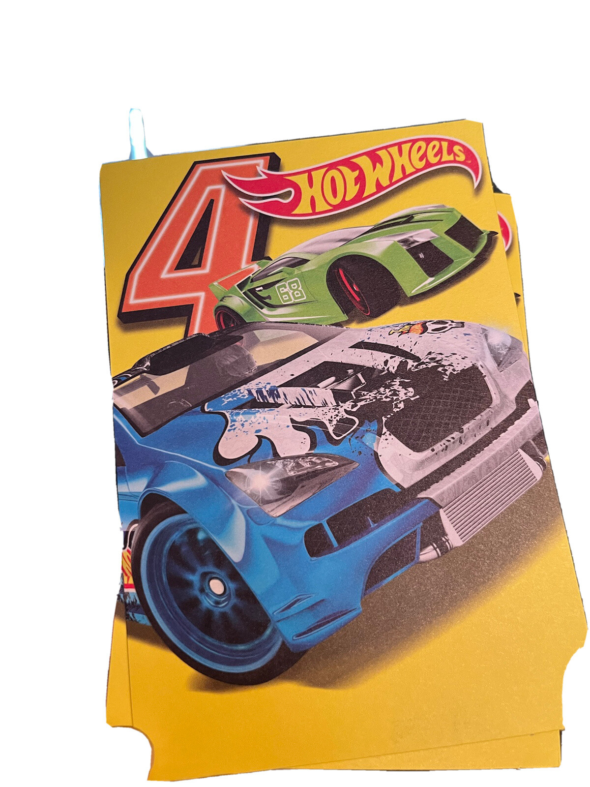 American Greetings Card For A 4 Year Old Hot Wheels