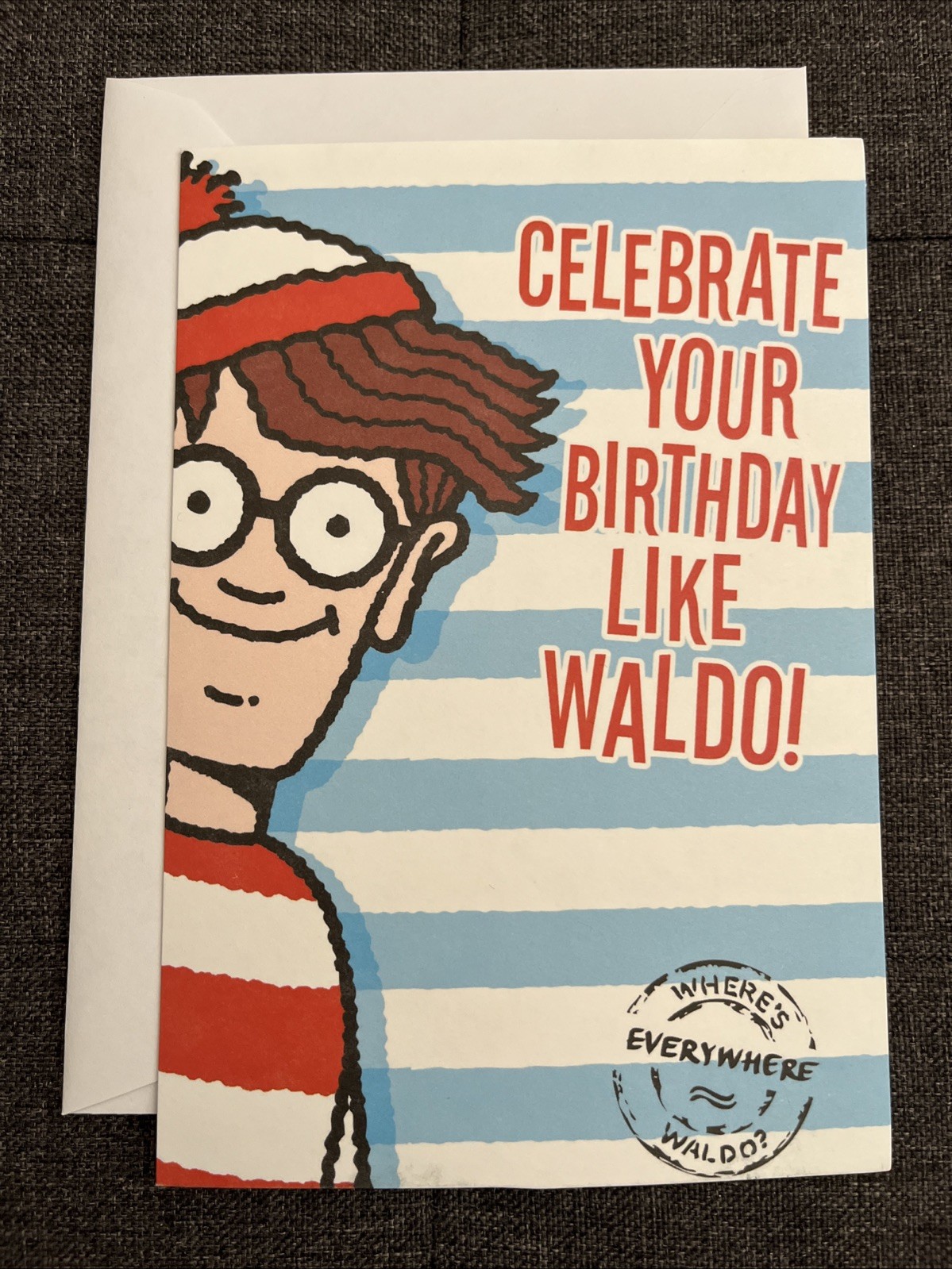 Where’s Waldo Greeting Card Happy Birthday Find Waldo & Wenda Puzzle Game Card