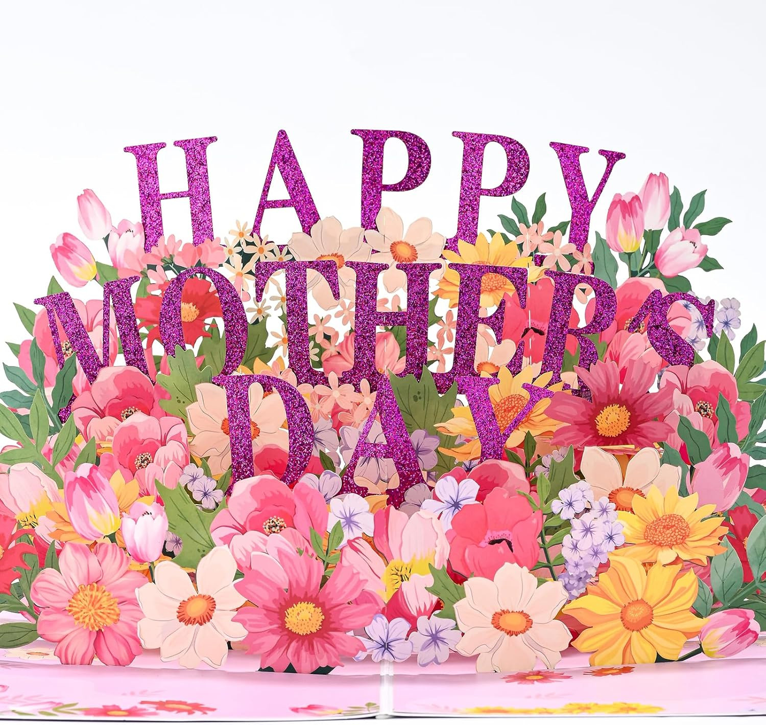 3D Mothers Day Card, Happy Mother’S Day Pop up Cards, Mother’S Day Card with Env