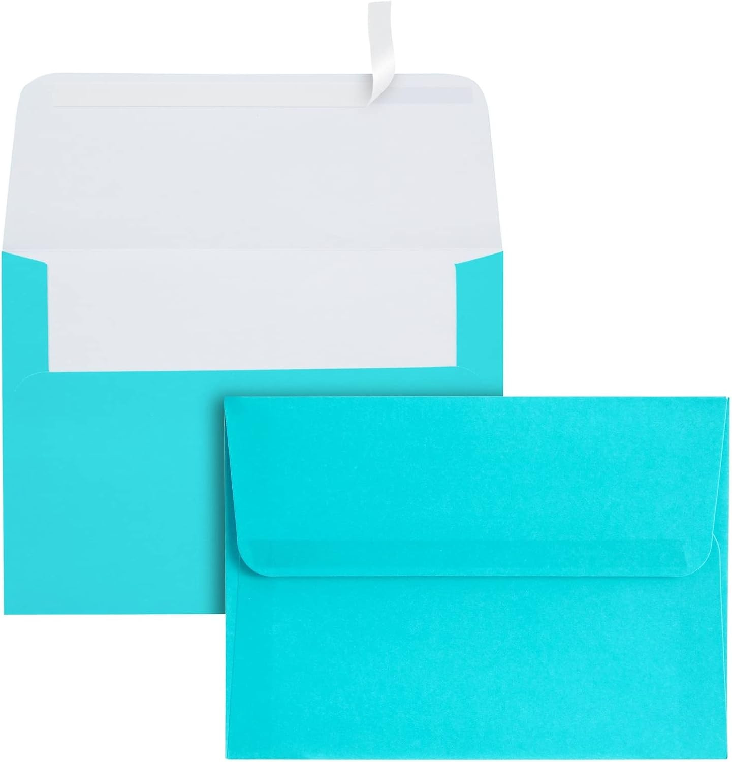 Vibrant 100 Pack A7 Colored 5×7 Envelopes for Invitations & Cards