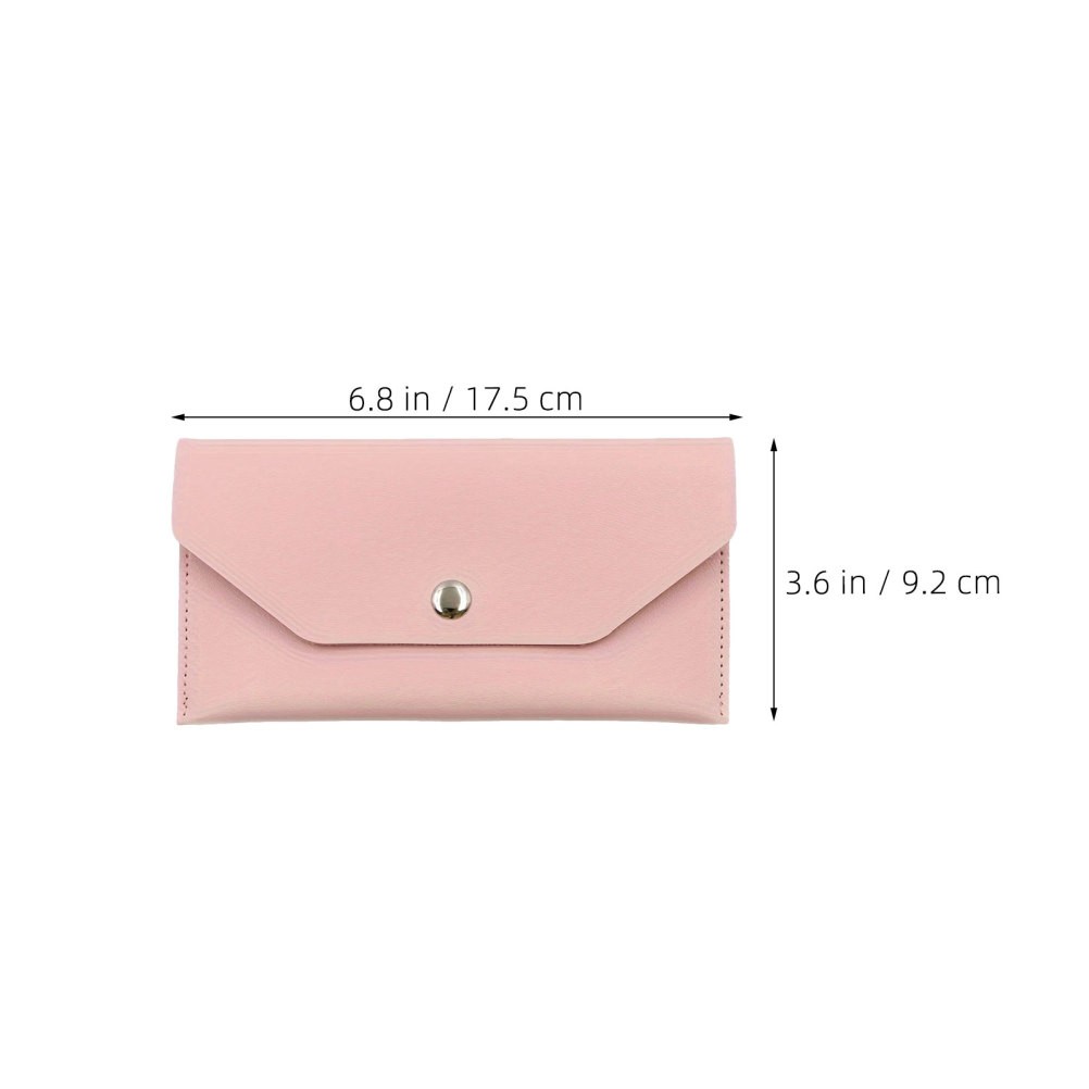 3 Pcs Money Envelopes for Cash Budget Wallet Card Case Women Cute Cosmetic Bag