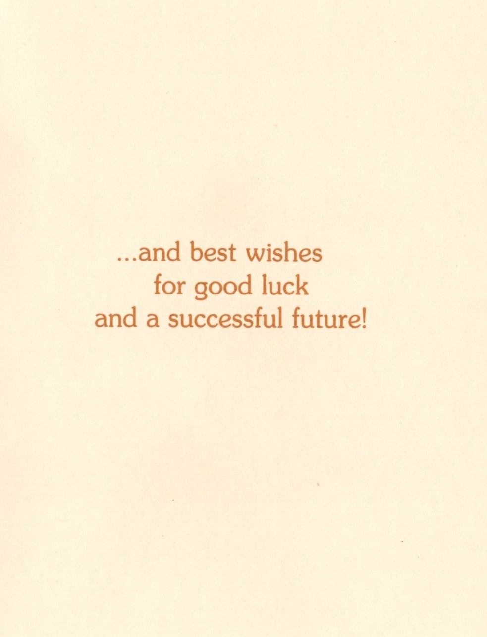 Congratulations Graduation Graduate Embossed Ivory Hallmark Greeting Card