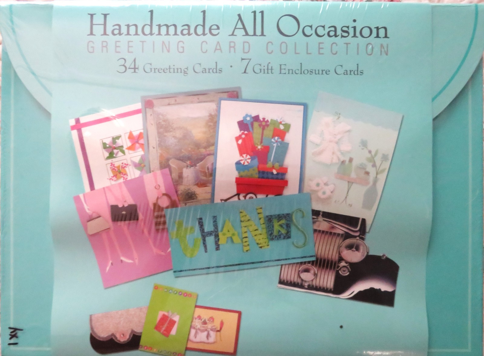 Handmade All Occasion Greeting Card Collection ~ 41 Cards Box Set ~ Sealed New
