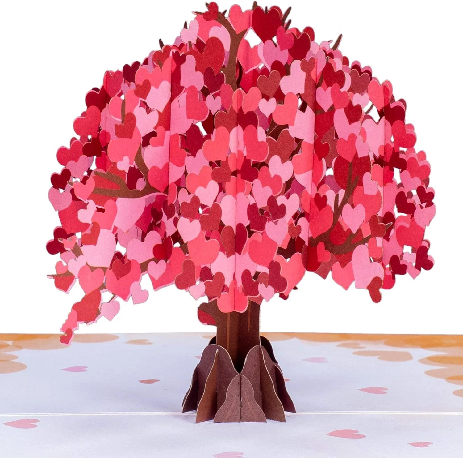 3D Heart Tree Pop-Up Card for Valentine’s Day, Anniversaries & Special Occasions