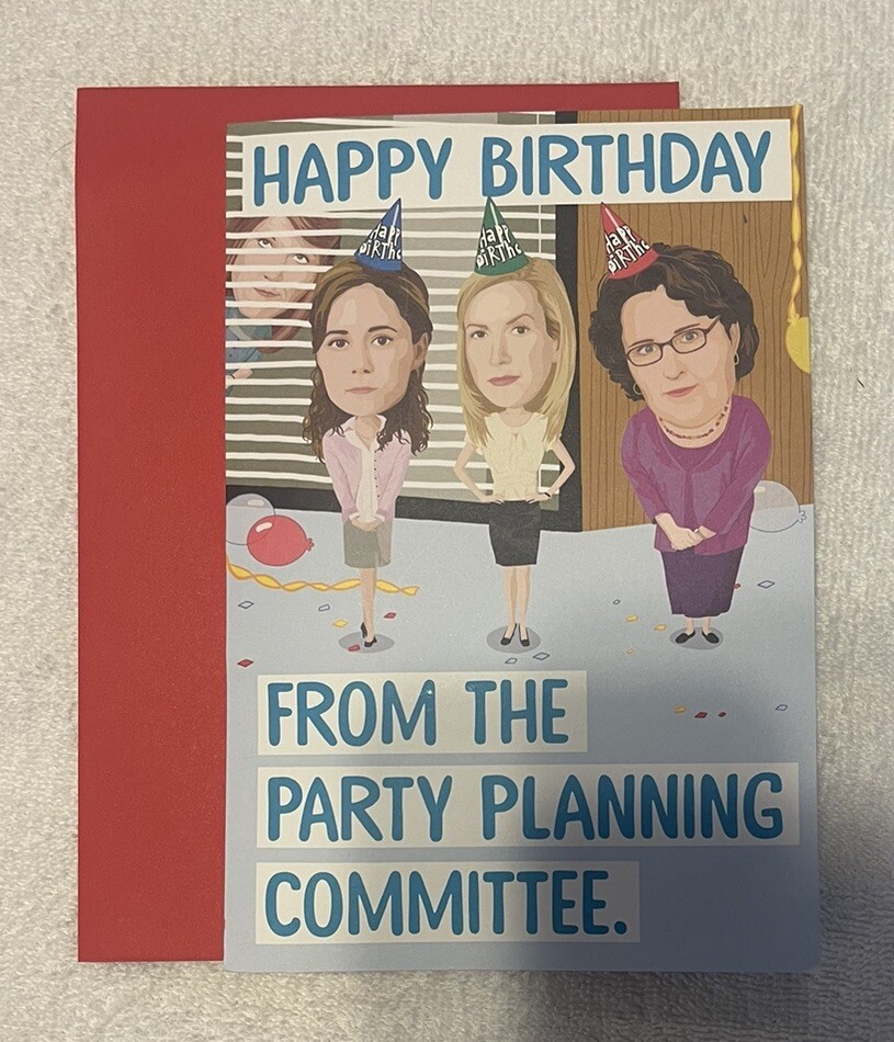 Hallmark Birthday Card ~ The Office Pop Up With Multiple Sound Quotes From Show