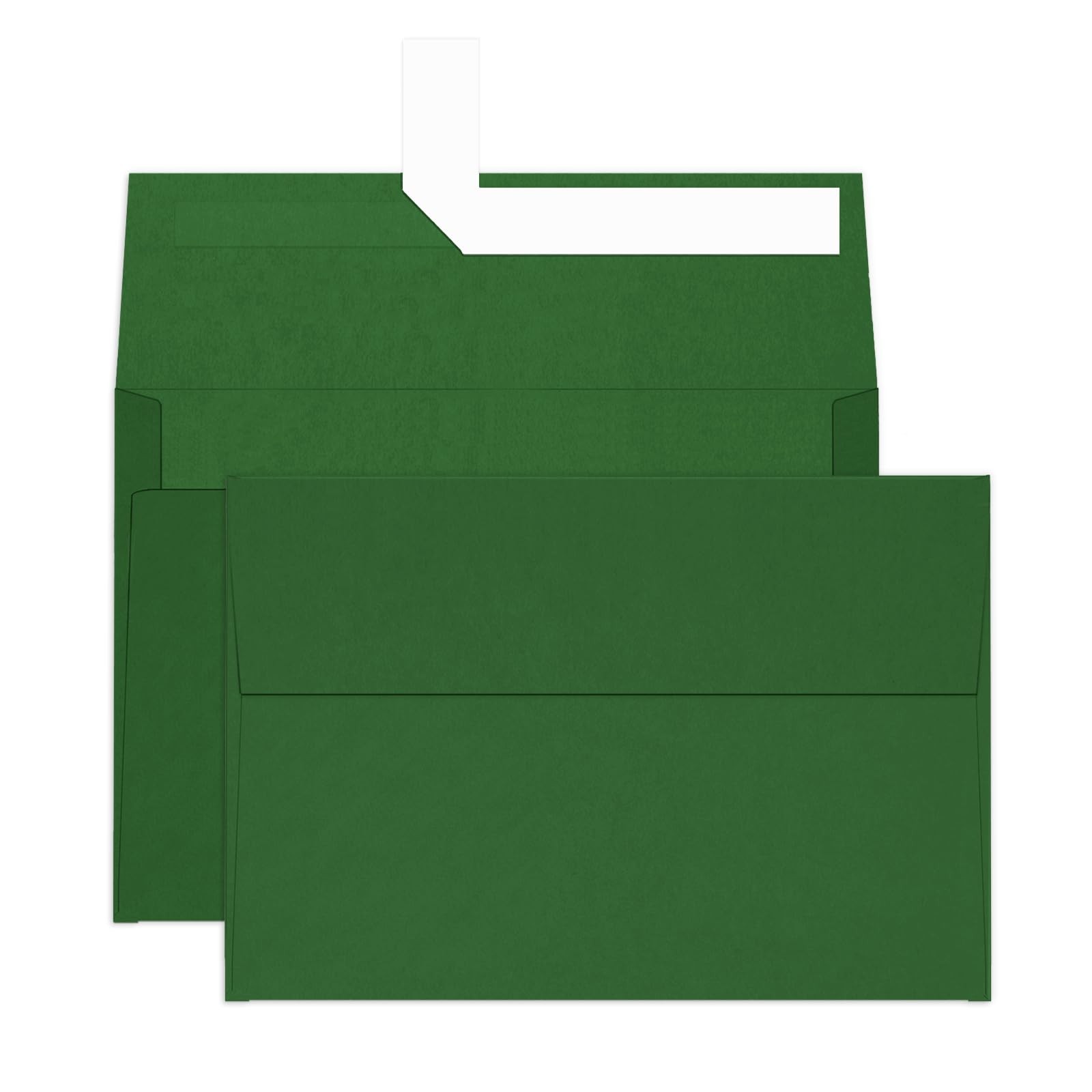 100 Pcs Dark Green Envelopes Self Seal 120 GSM Printable Invitations 4.25×6.25in