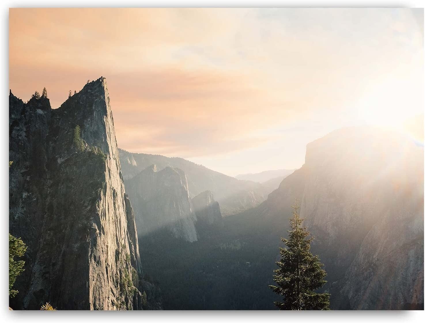 Mountain Sunsets Greeting Cards-Blank Inside-12 Pack-5.5″x4.25″