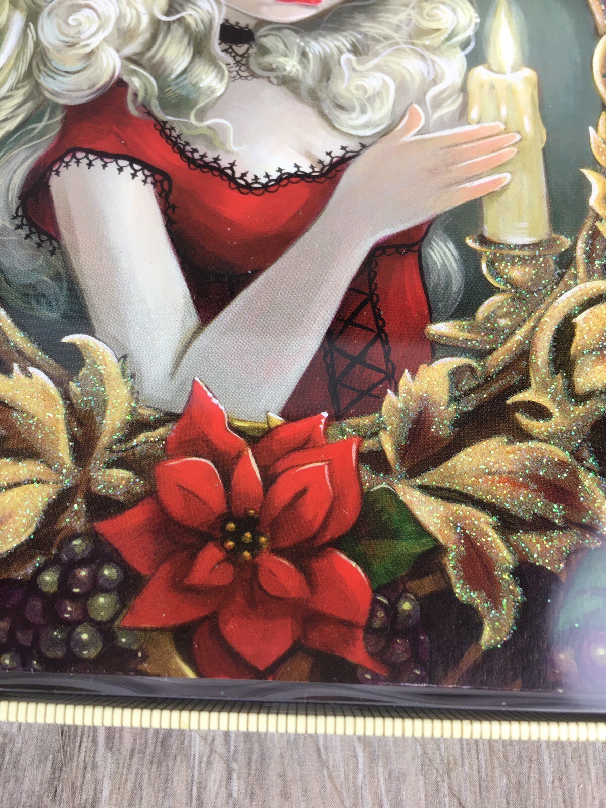 Gothic Angel Fine Art Christmas Seasons Greetings 12 Cards & Envelopes