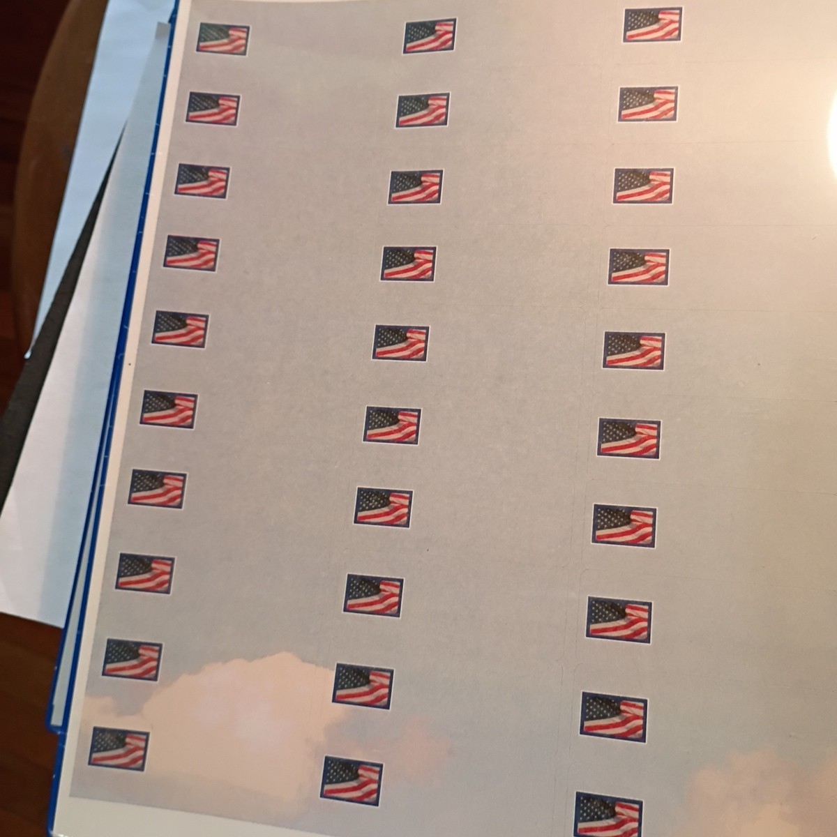 Hallmark American Flag Note Card Stationary Etc. Veteran Patriotic USA Lot USPS