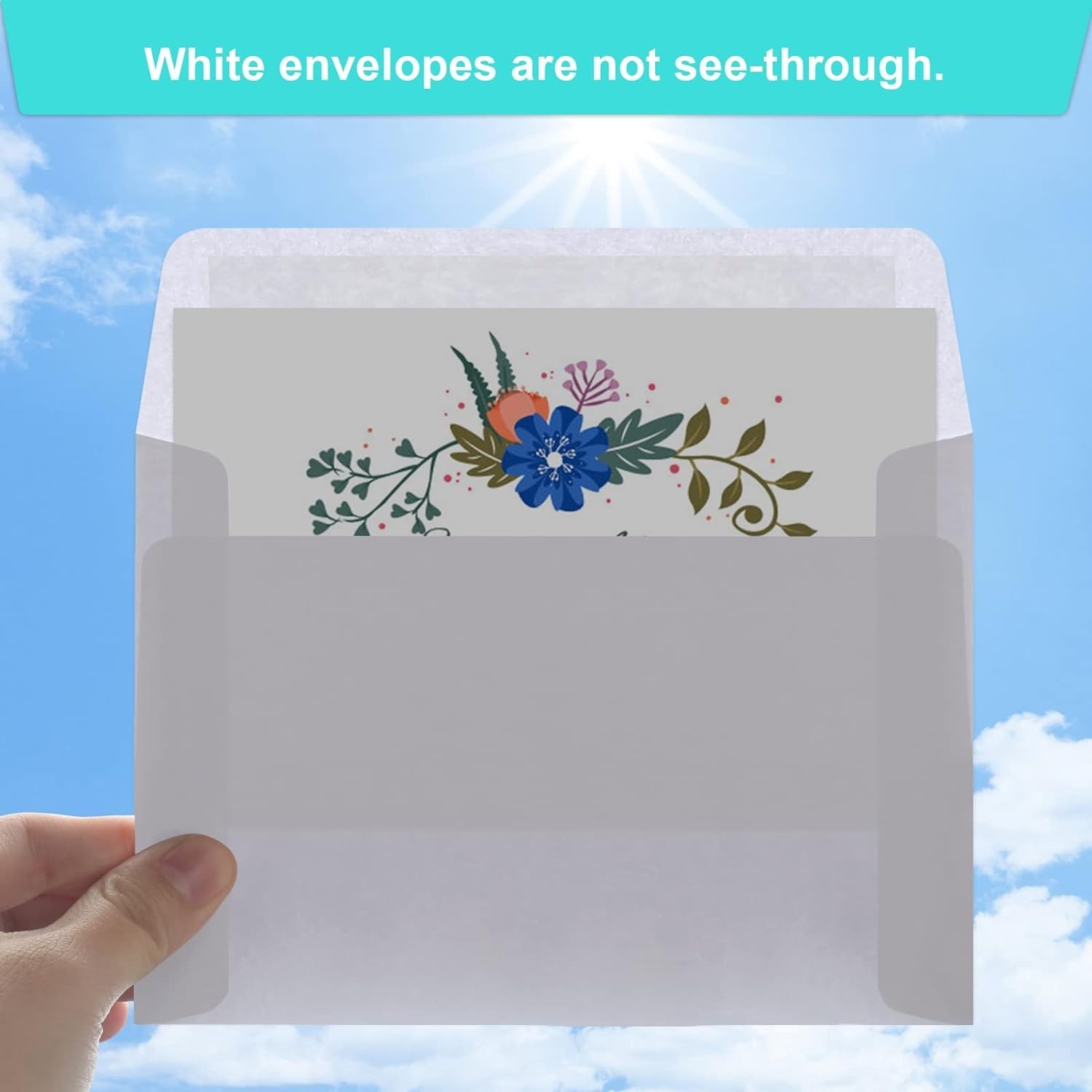 Durable 70 Pack A4 White Envelopes for Invitations & Greetings – Customizable