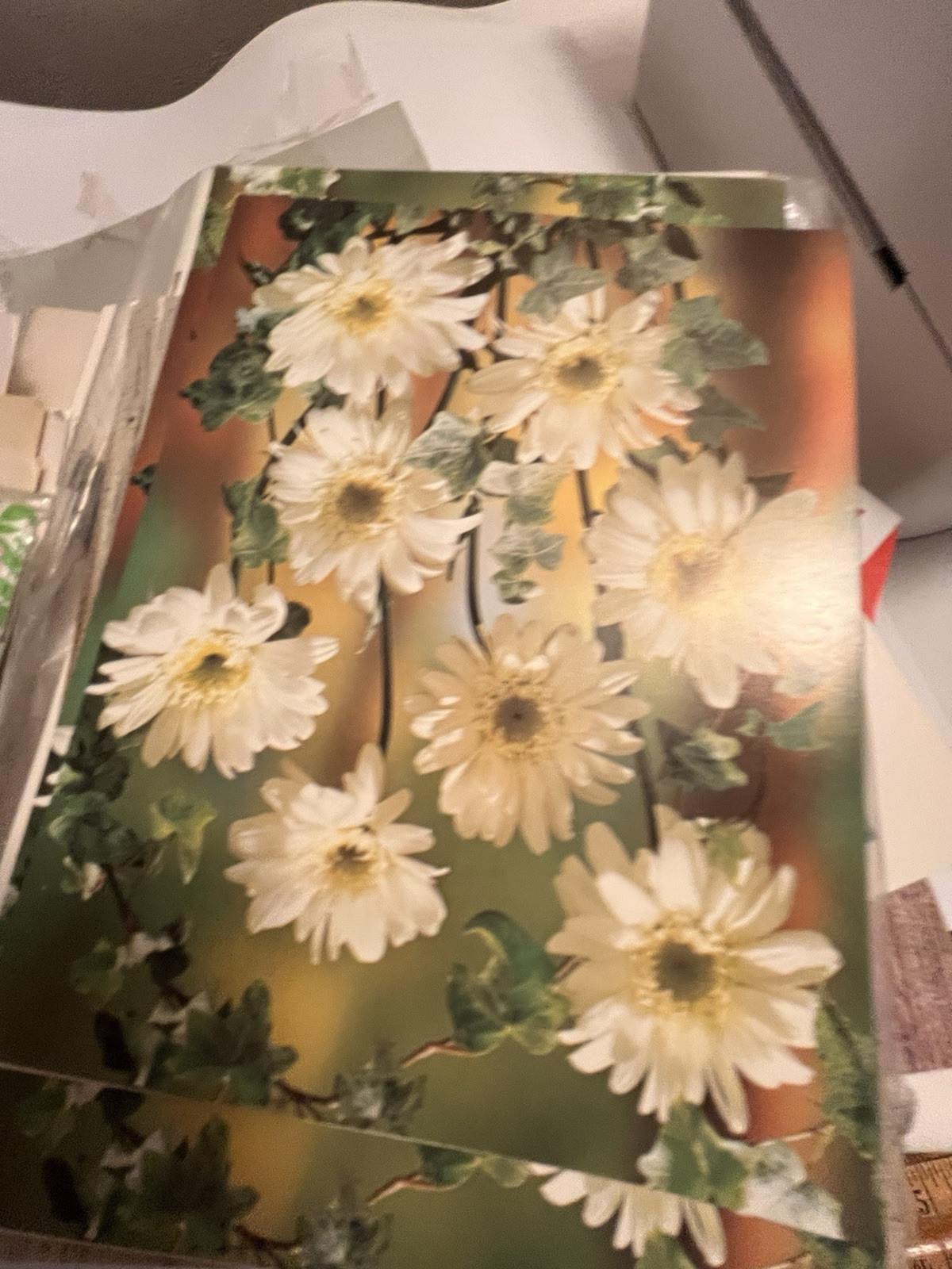 BIRTHDAY THANK YOU GET WELL CARD & Misc. Lot Cards Envelopes Paper Ephemera