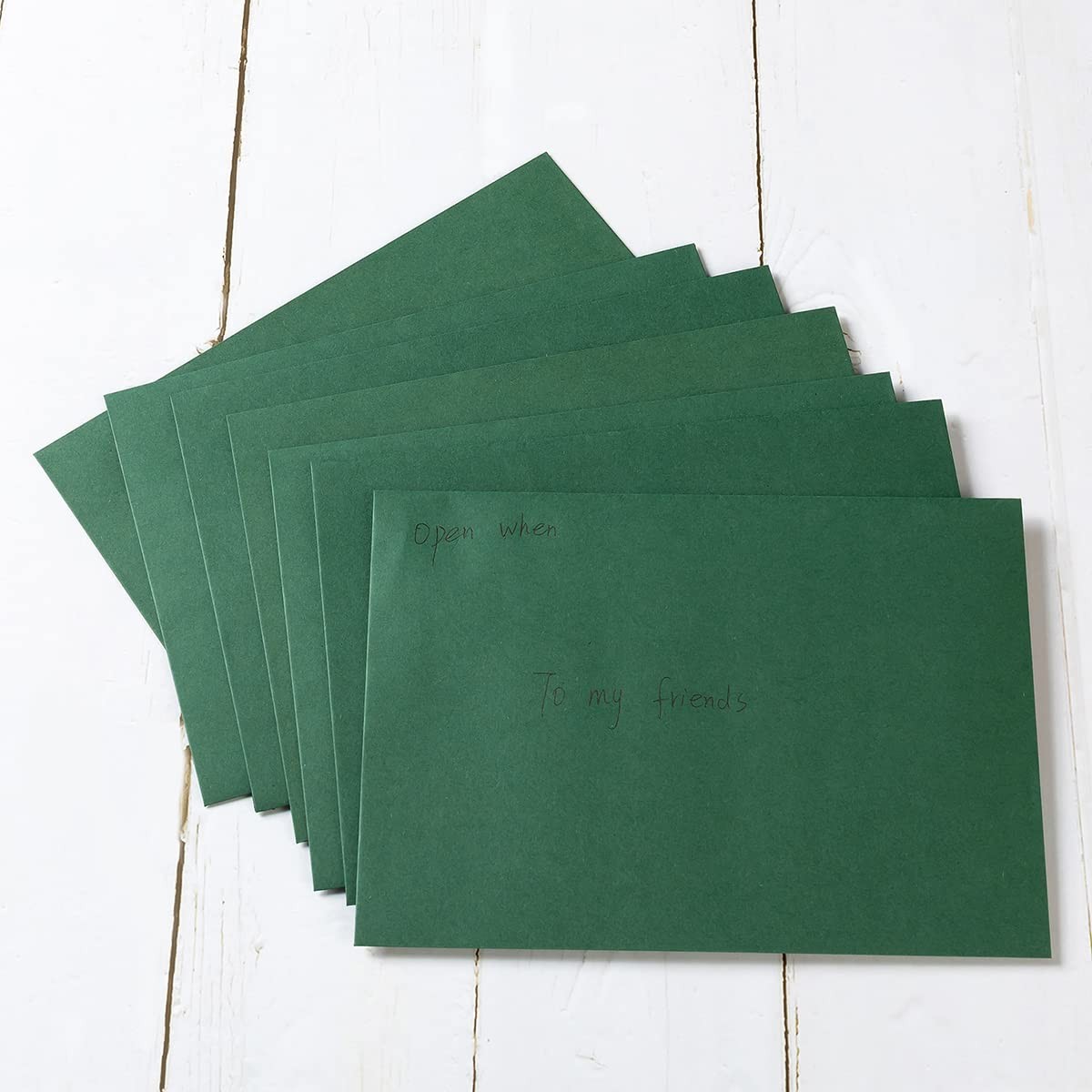 A7 Envelopes 5.24×7.21 Dark Green Self-Adhesive 100 Pack – for Invitations