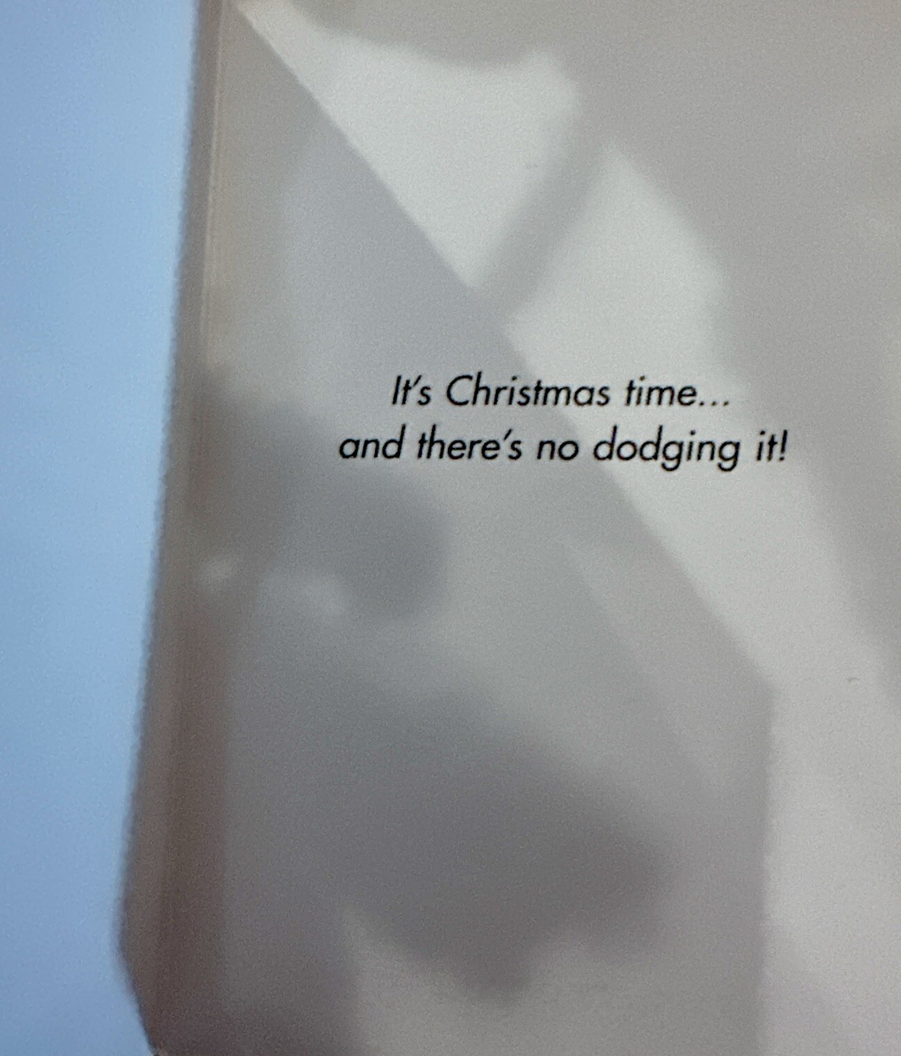 Vintage NobleWorks George Bush Christmas Card—Of Course Iraq Is Not Vietnam