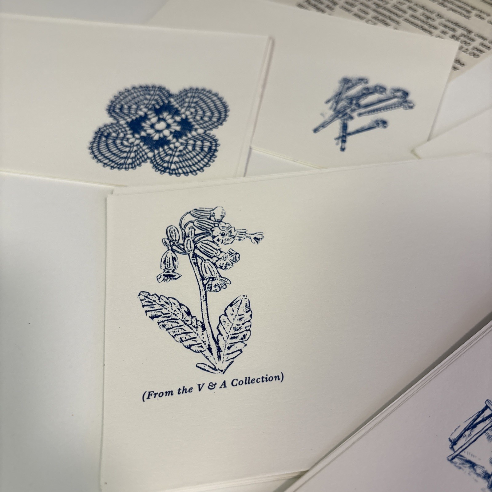 Belgium Lace School Note Cards Thermograve Print 9 w Envelopes 4 w/o +23pc Paper