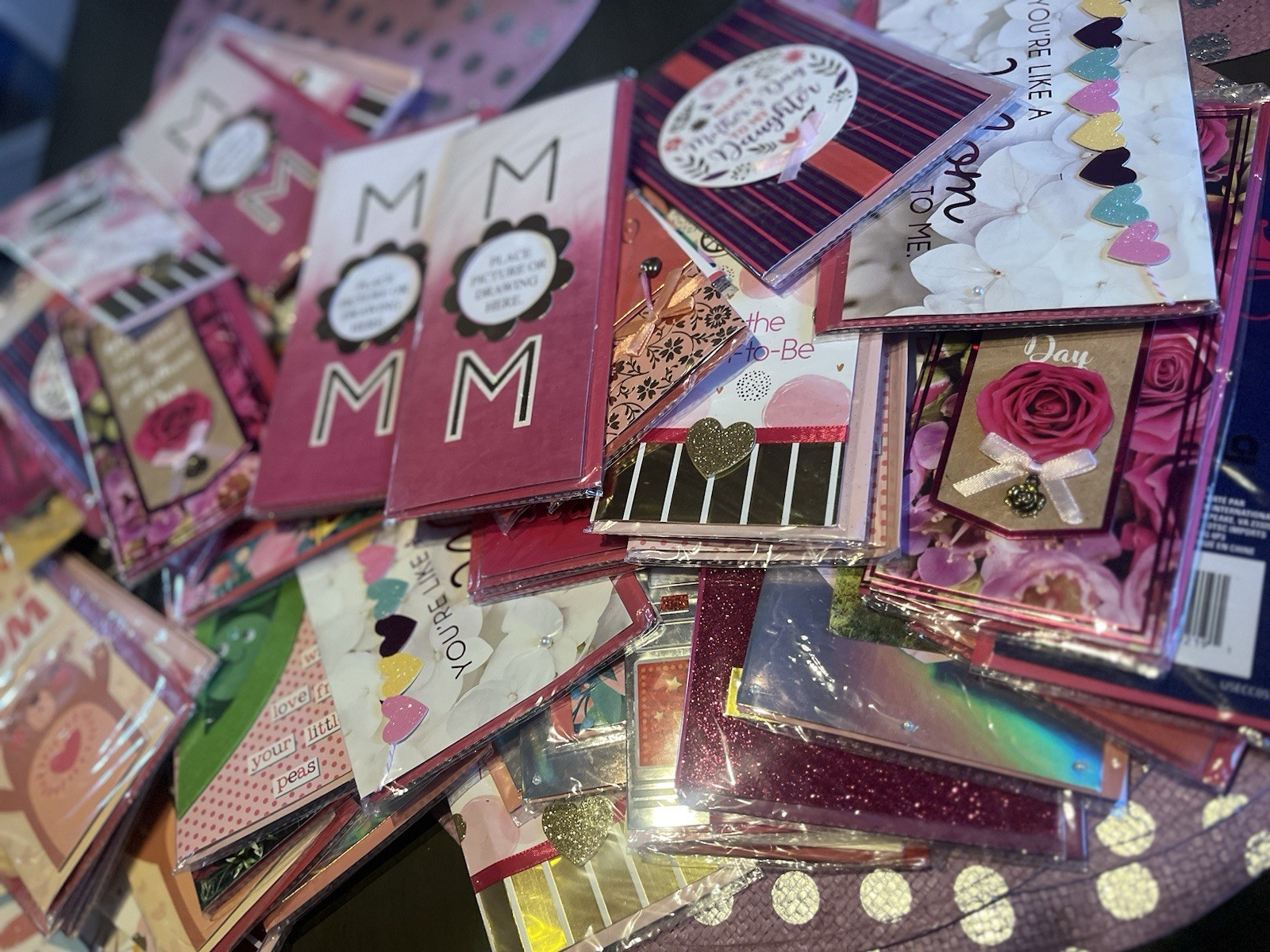 100 Voila Mothers Day Greeting Cards 3D NEW w/ Envelope In Sealed Packs
