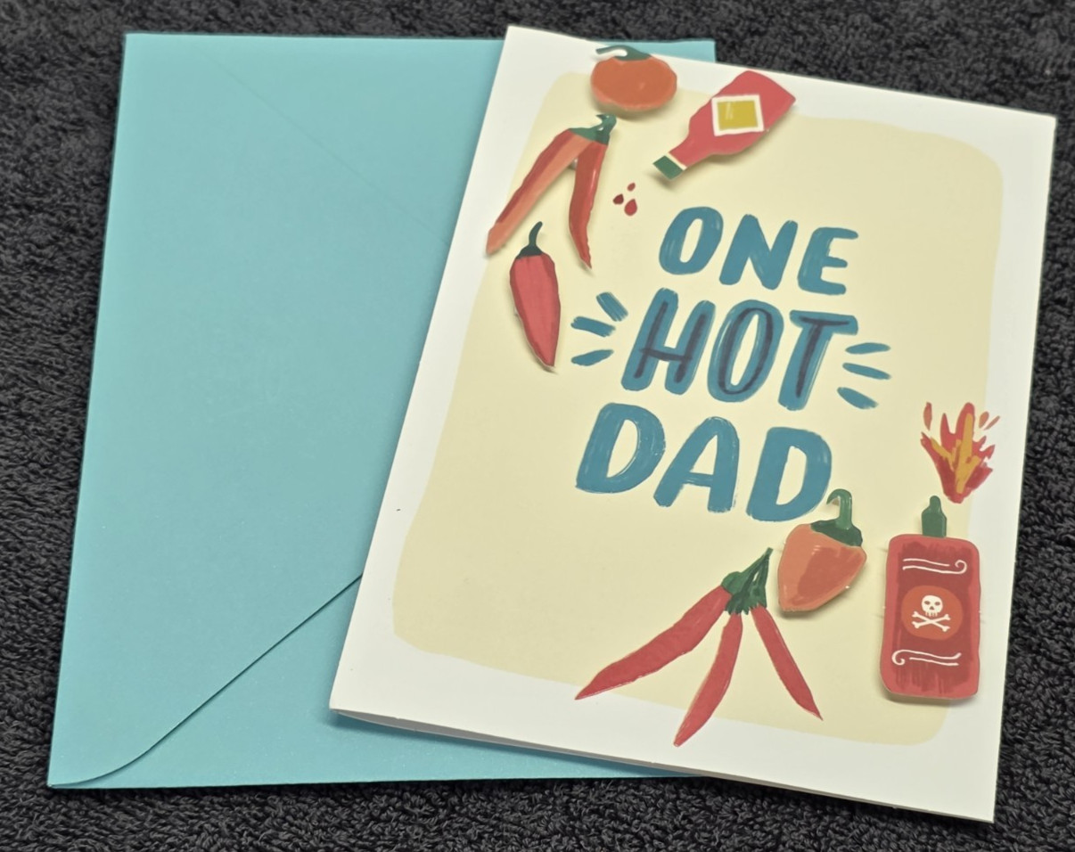 Hallmark Fathers Day Greeting Card for Husband or Boyfriend (One Hot Dad)