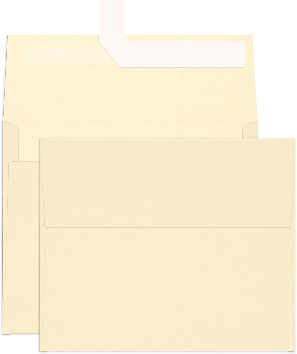 100 Pack A2 Ivory Envelopes, 4.375 x 5.75 Printable Invitation Envelopes 120 GS