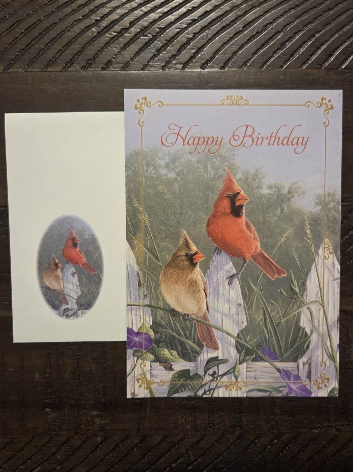 His Delight Greeting Happy Birthday Card Envelope Scripture Thankful Friend