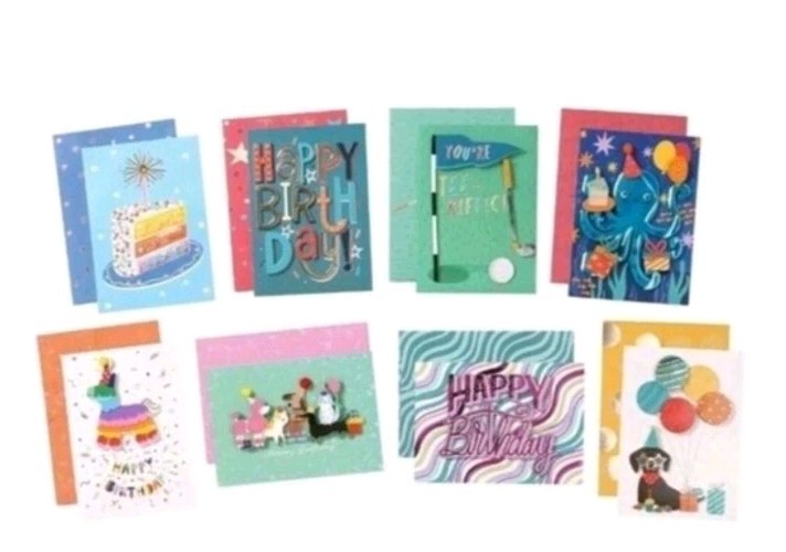 PRO4ALL Hand Crafted All Occasion Greeting Card Collection, 40-count NEW MODEL
