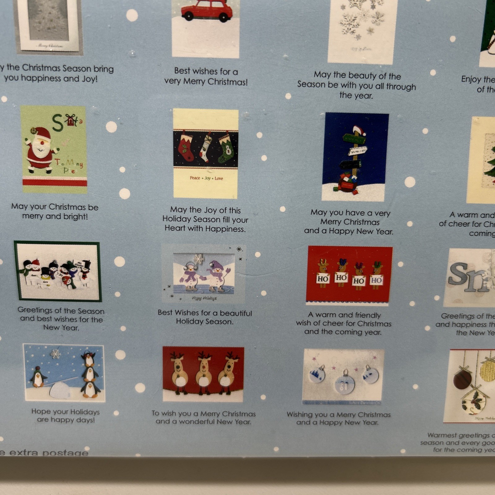 Burgoyne Hand Crafted Christmas Greeting Cards With Envelopes Boxed Set Of 30