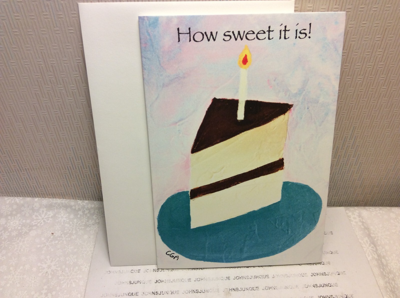BLUE MOUNTAIN ARTS BIRTHDAY GREETING CARD New w/Envelope “How sweet it is!”